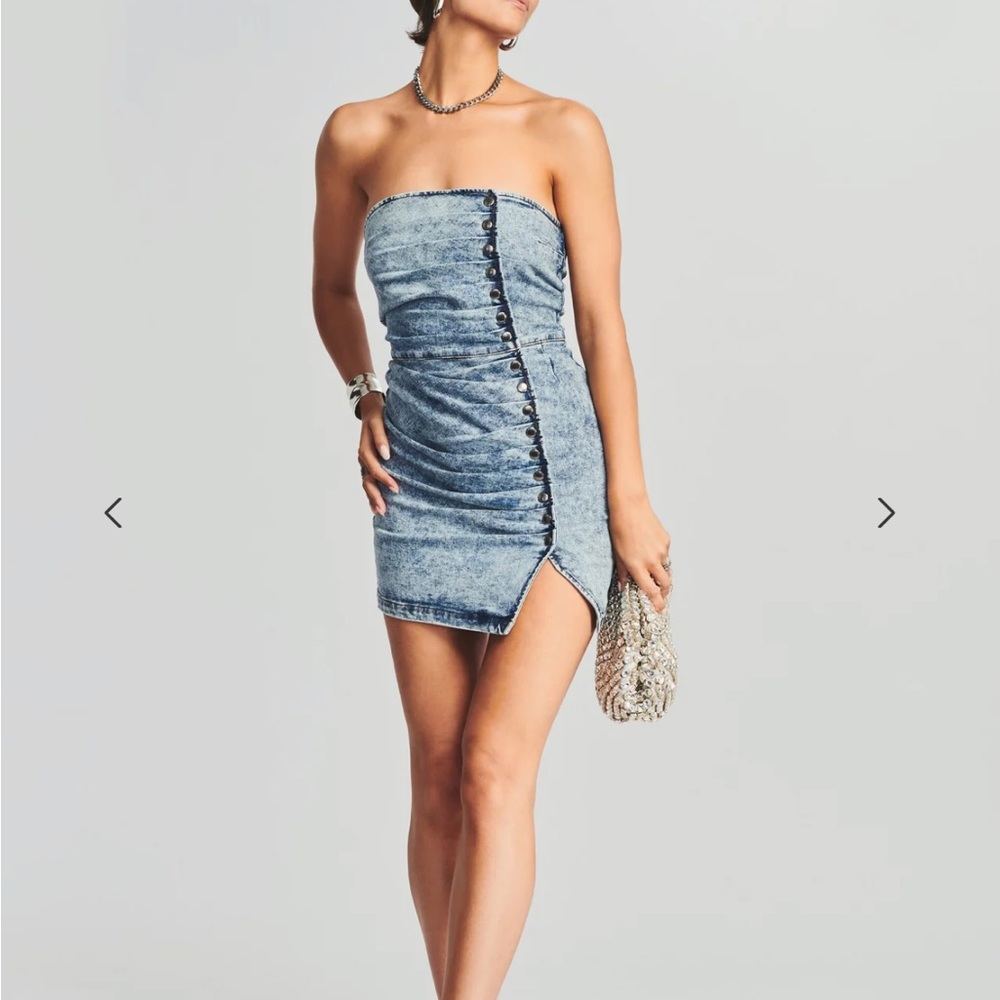 NEW RETROFETE megh dress in Aquafina